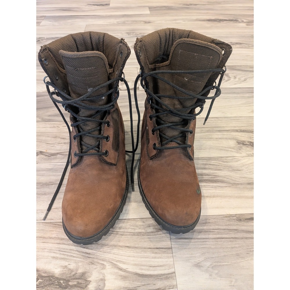 Rocky Boots RB725 Brown Leather Upper Military Combat Boots Men's 7.5 Thinsulate